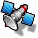 satellite,hot icon