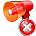 close, notification icon
