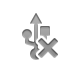usb,cross icon