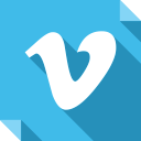 logo, media, social, social media, square, vimeo svg vector icon