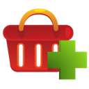 add, ecommerce, shopping basket icon
