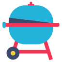 barbecue, home, kitchen, restaurant, room svg vector icon