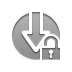 download,lock,open icon