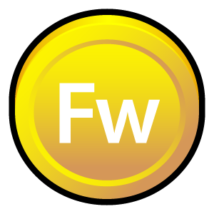 adobe,firework,cs,badge icon