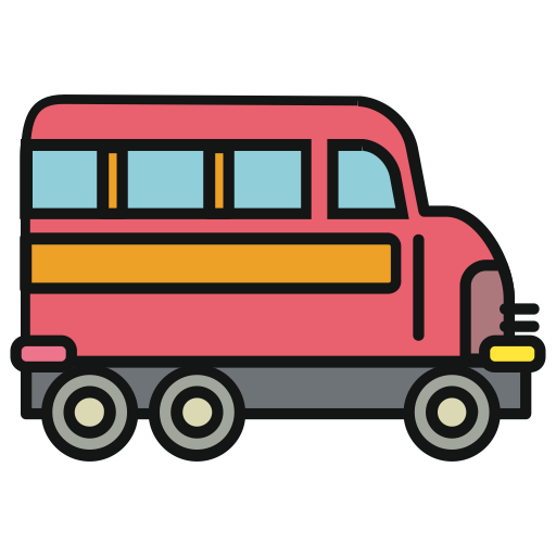 Bus svg vector icon