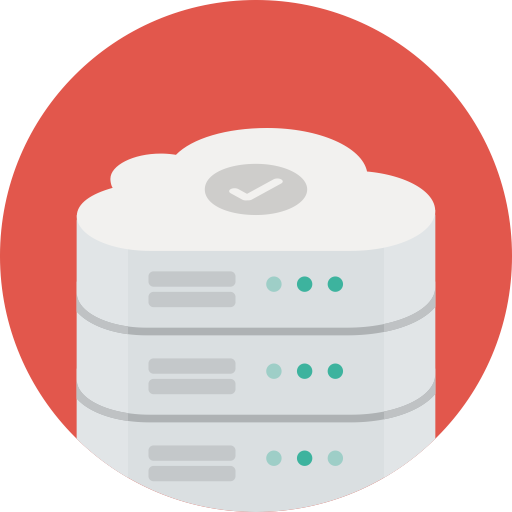 Server svg vector icon