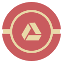 drive, google, media, social, vintage svg vector icon