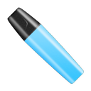 blue, marker, shut icon