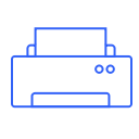 device, machine, office, peripherals, print, printer, typography svg vector icon