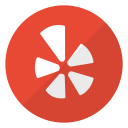 logo, yelp svg vector icon