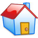 home,red,building,homepage,house icon