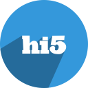 , hi5, media, network, social svg vector icon