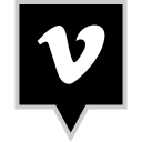media, social, vimeo svg vector icon