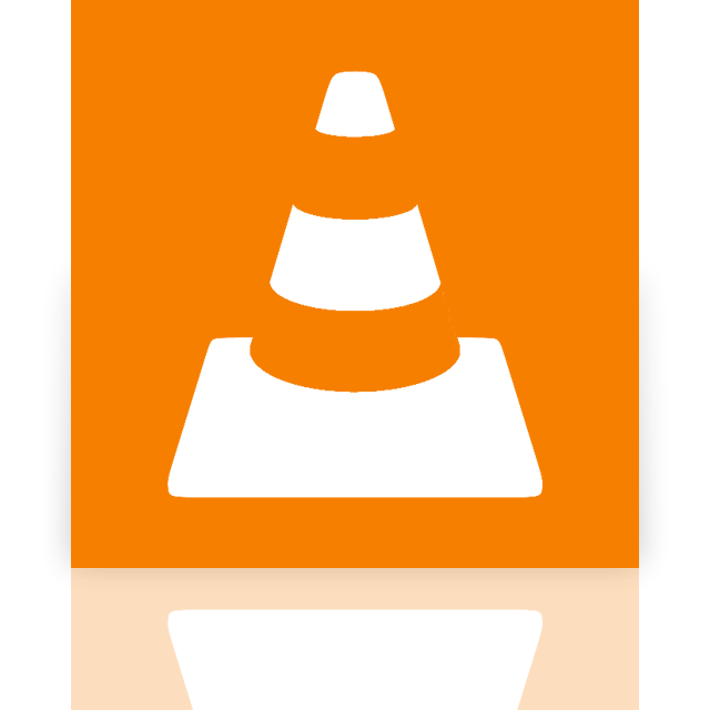 media, mirror, player, vlc icon