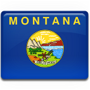 flag, montana icon
