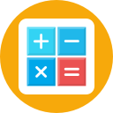 budget, calculator, math, numbers svg vector icon