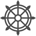 boat, helm, journey, ocean, sea, ship, trip svg vector icon