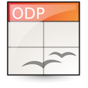 application,oasis,presentation,open document icon