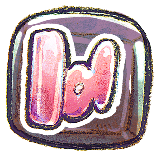 adobe, indesign, square icon