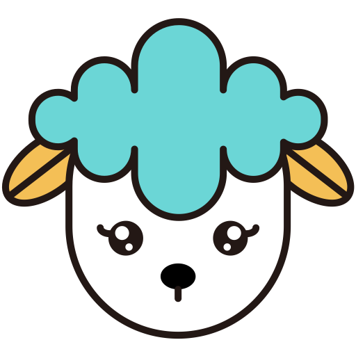 Sheep svg vector icon