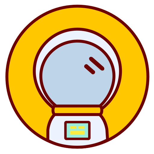 Astronaut svg vector icon