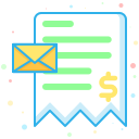 business, company, economic, finance, interprise, receipt svg vector icon