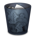 trash,full,onyx,folder,recycle bin icon