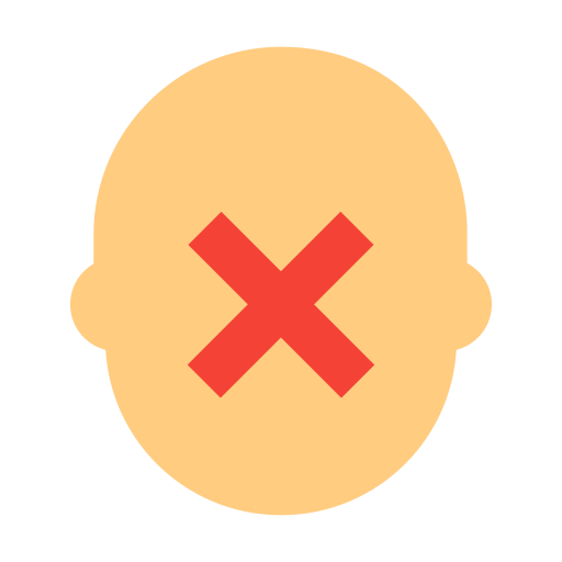 Disapprove svg vector icon