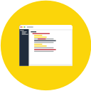 data, document, editor, file, text svg vector icon