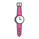 clock, female, hand, time, watch, woman, wrist svg vector icon