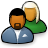 forum, friends, group, people, users icon