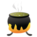 cook, halloween, scary icon