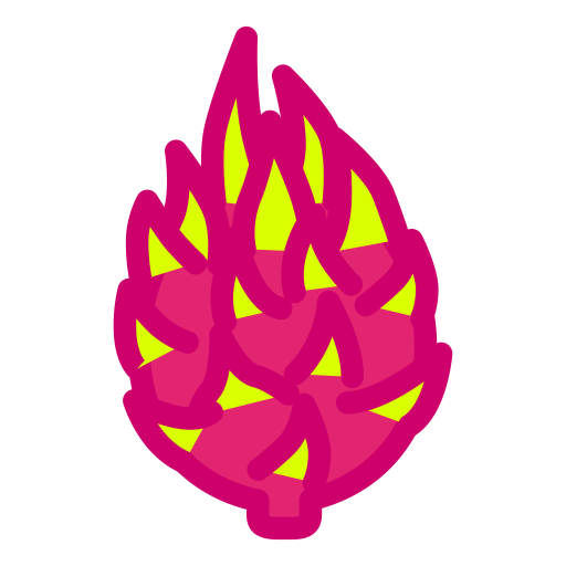 Pitaya svg vector icon