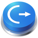 button, logoff, perspective icon