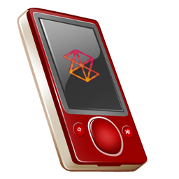 zune,rouge icon