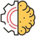 ai, artificial intelligence, brain, electronics, robotics, science fiction, technology svg vector icon