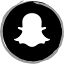 logo, media, snapchat, social svg vector icon