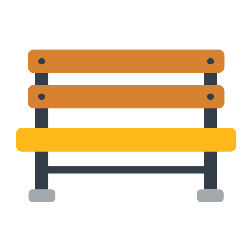 Bench svg vector icon