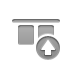 align,horizontal,top,top up,up icon