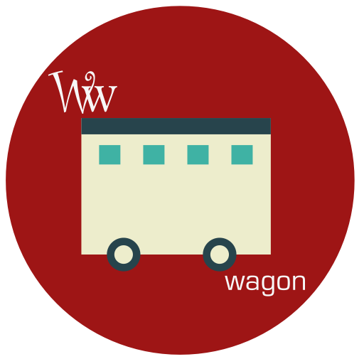 Wagon svg vector icon