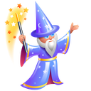 conjure, conjurer, help, magician, wizard icon