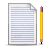 document, lined, pen icon