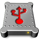 hd, usb icon