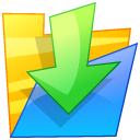 down, folder icon