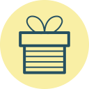 box, fourth of july, gift, holiday, present, suprise, wrap svg vector icon