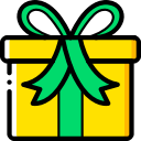 christmas, present, xmas svg vector icon