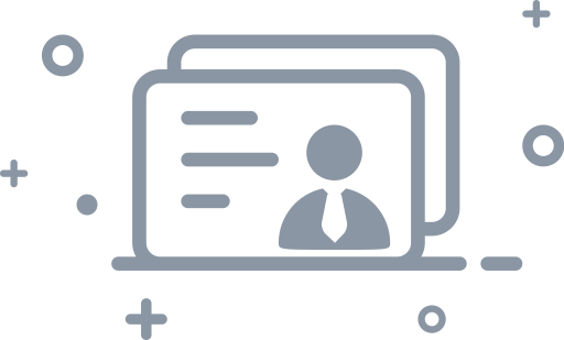 User, Role Data svg vector icon