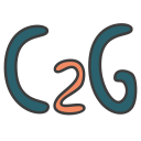 business model, c2g, consumer 2 government, consumer to government svg vector icon