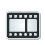 sticker, video icon