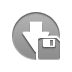 arrow,down,diskette icon